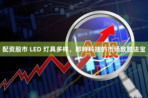 配资股市 LED 灯具多样，郎特科技的市场致胜法宝